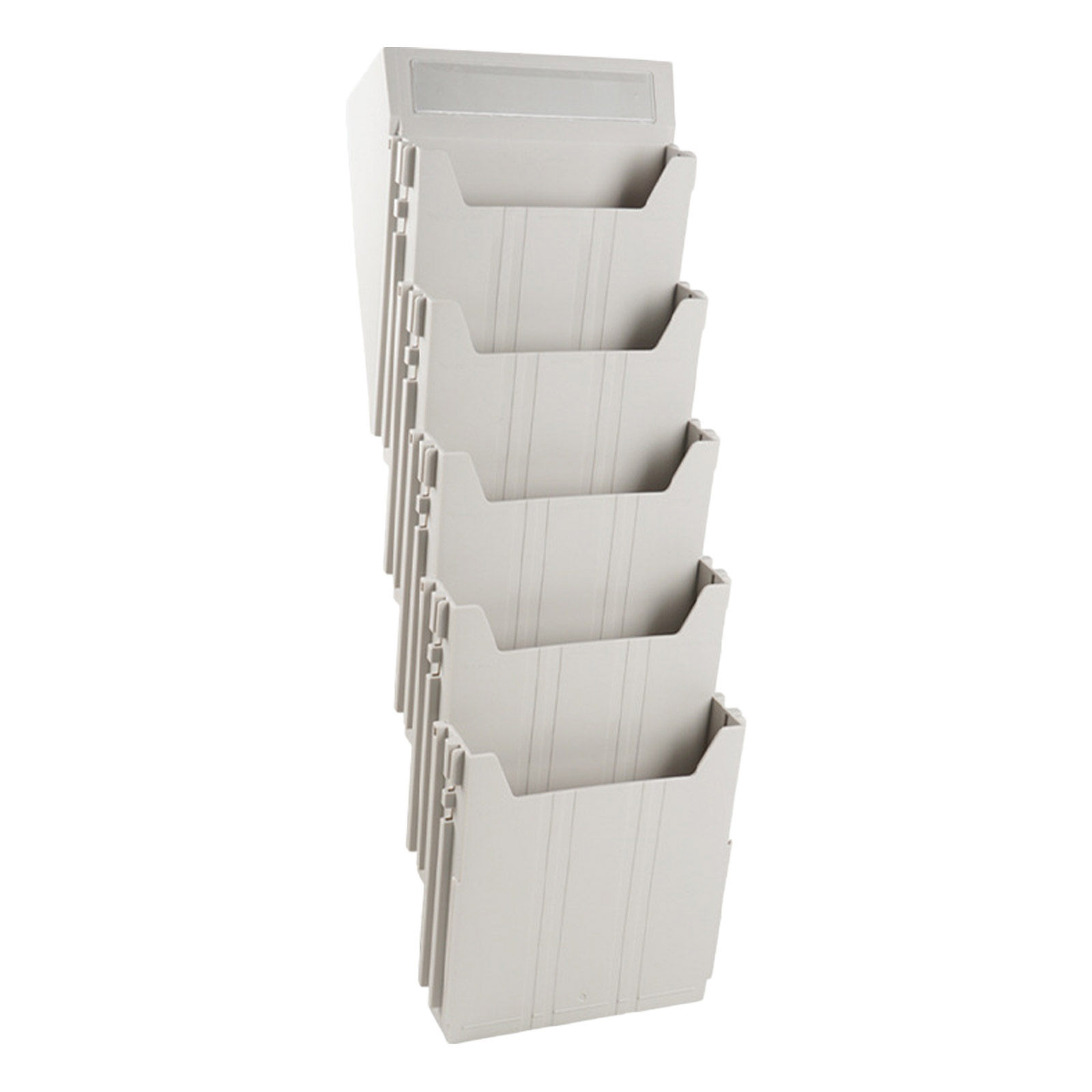 Magazine Holder Rack - Duvara Monte Edilebilir Dosya Düzenleyici Ayarlanabilir