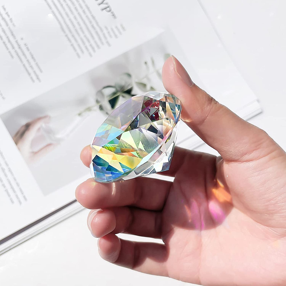 Paper Weight Crystal - AB46-2PCS 50 Mm/ 2 İnç AB