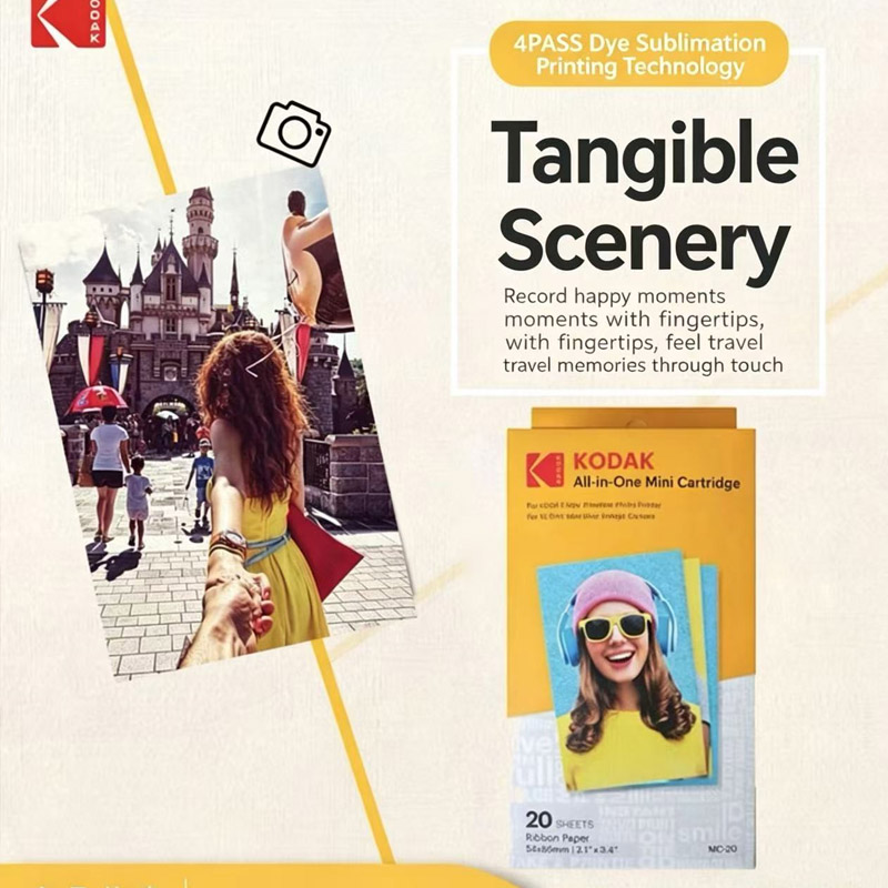 Ink Blotter Paper - Orijinal KODAK All-in-One C210 Kağıt Kartuş