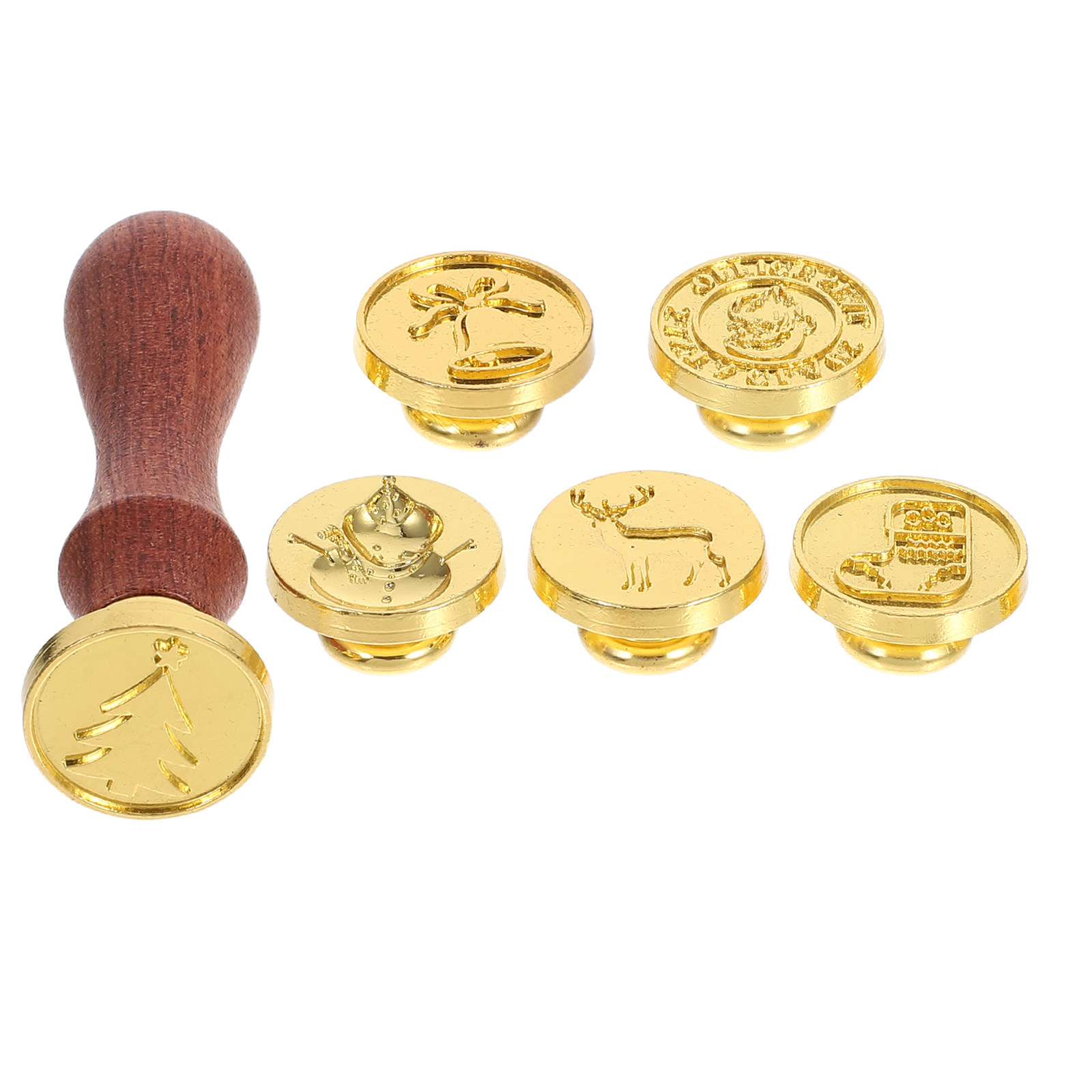 Wax Seal Stamp Set - 1 Adet Vintage Balmumu Mühür Seti,