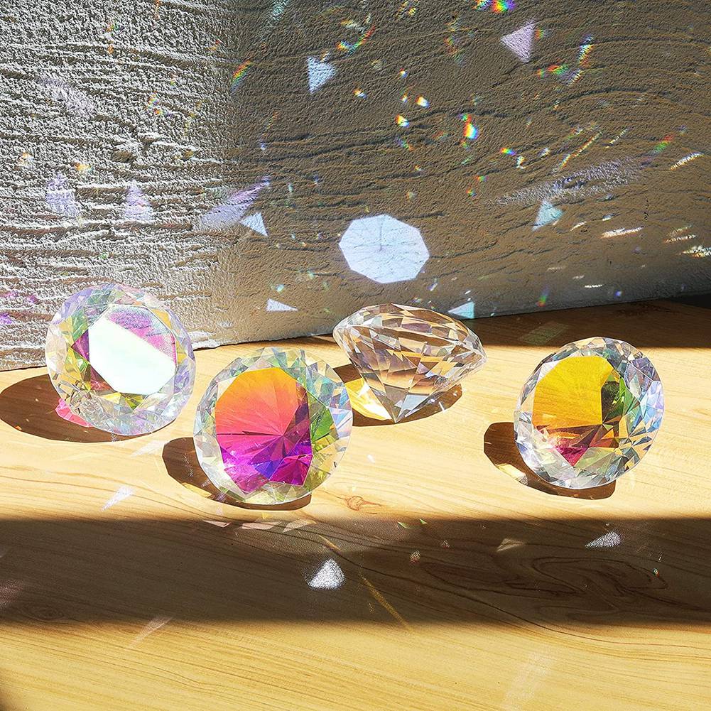 AB46-2PCS 50 Mm/ 2 İnç AB Renk - Paper Weight Crystal incelemesi ve fiyatı
