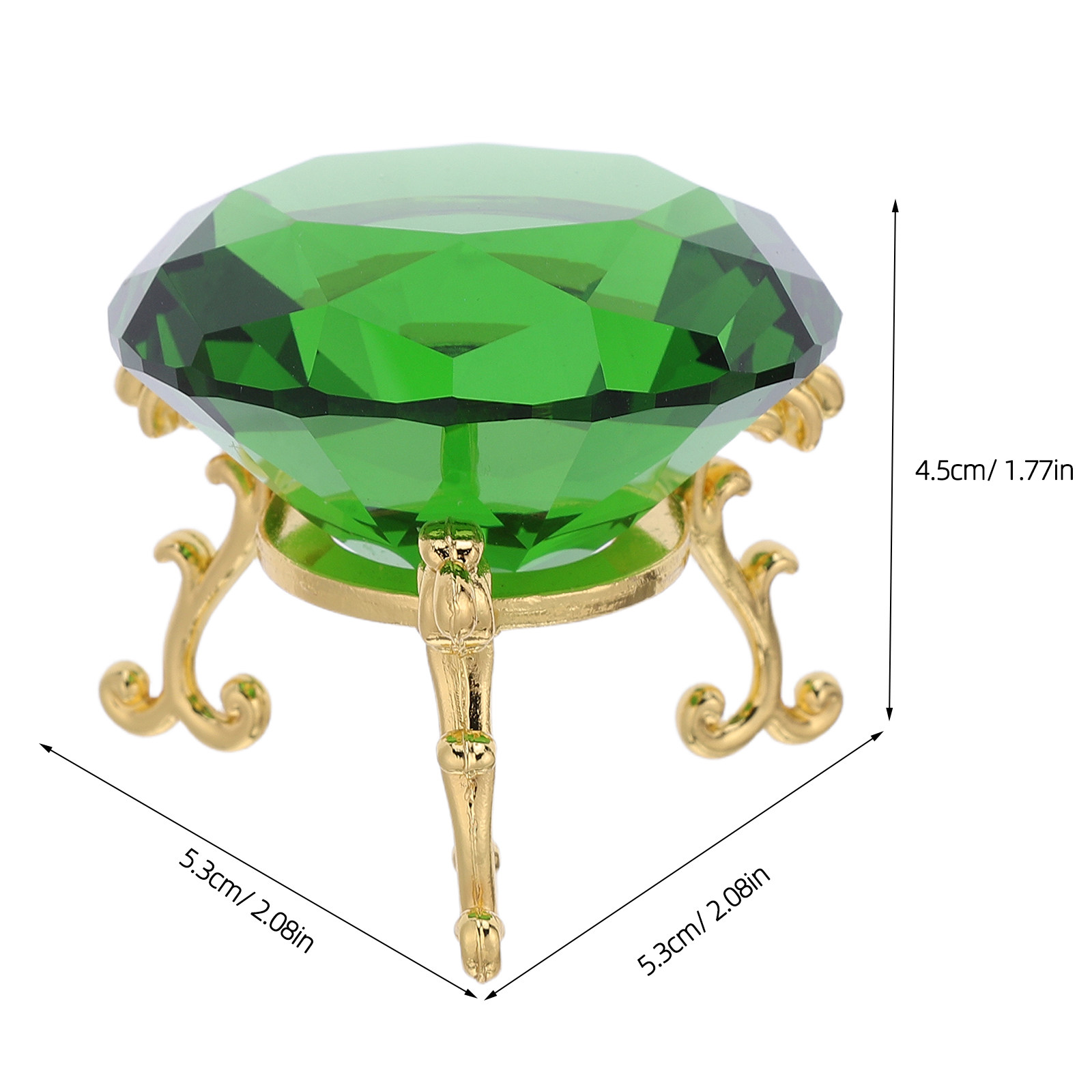 Yapay Kristal Elmas Masa Süsü  - Paper Weight Crystal incelemesi ve fiyatı
